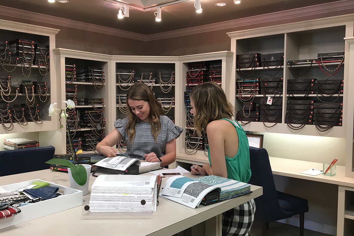 Merchandising students