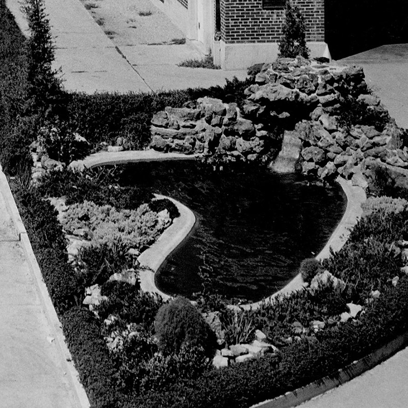 Old firestation fountain
