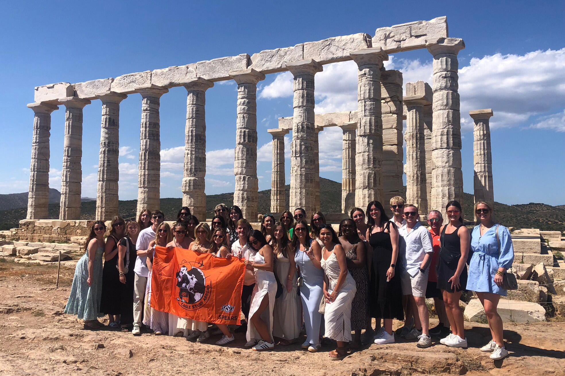 CAGLE students in Greece